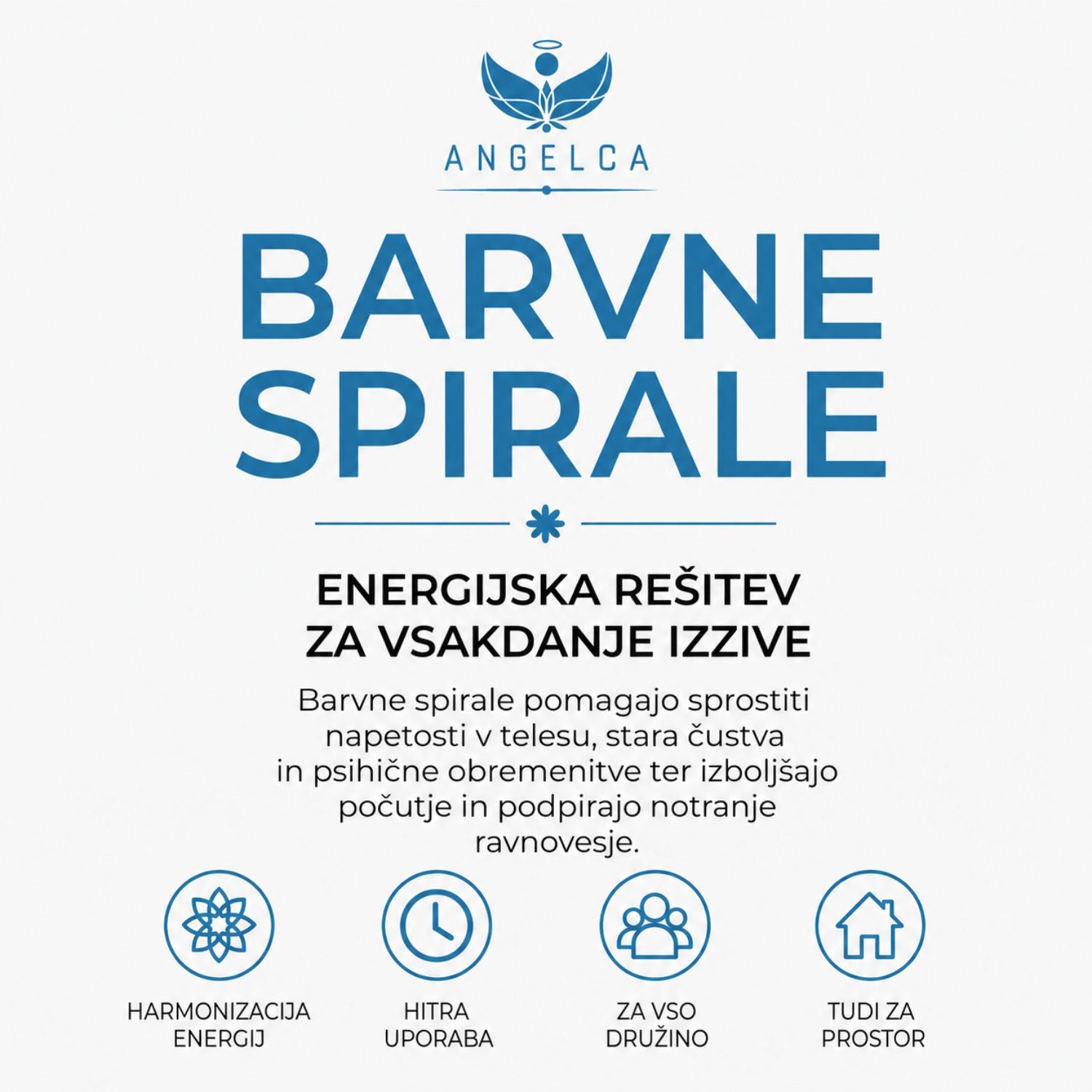 Barvne spirale - energijska rešitev za vsakdanje izzive