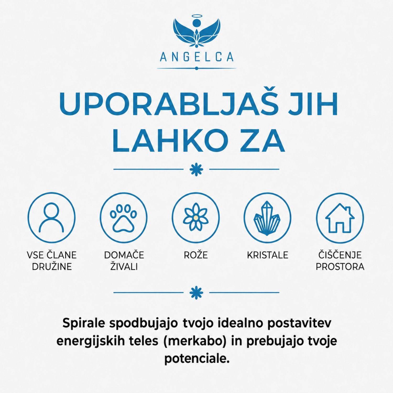 Barvne spirale - energijska rešitev za vsakdanje izzive
