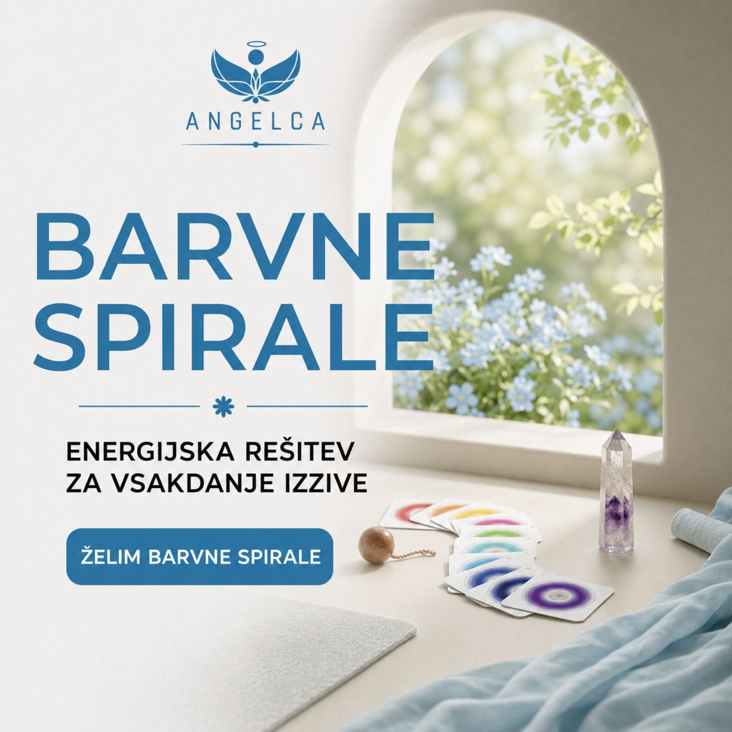 Barvne spirale - energijska rešitev za vsakdanje izzive