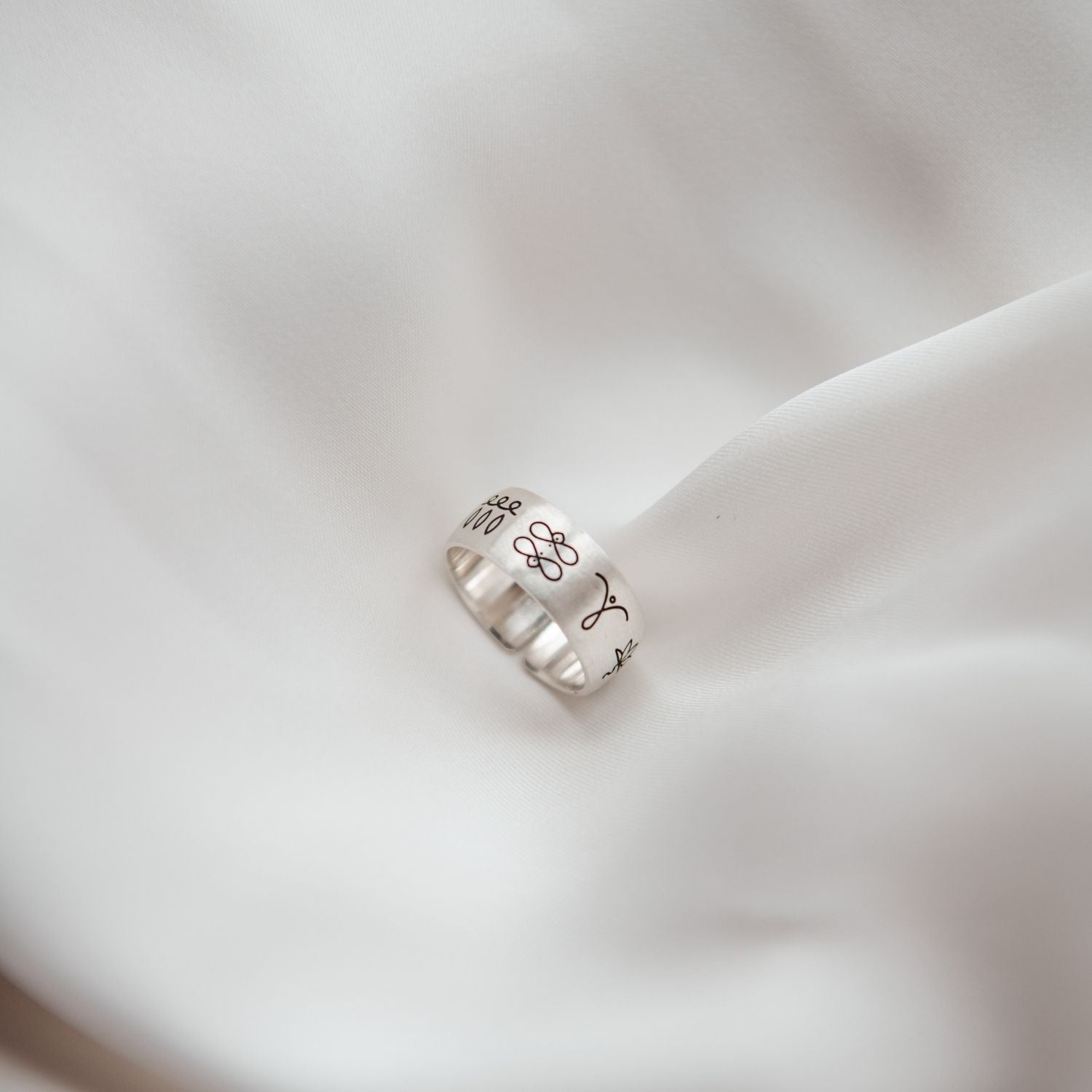 Energijski prstan - Eternity Life Ring - srebro, nastavljiva velikost