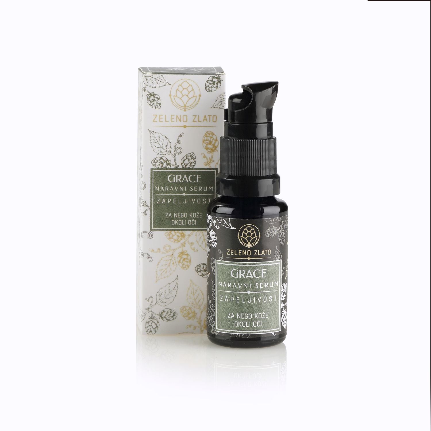 Grace naravni serum z embalažo