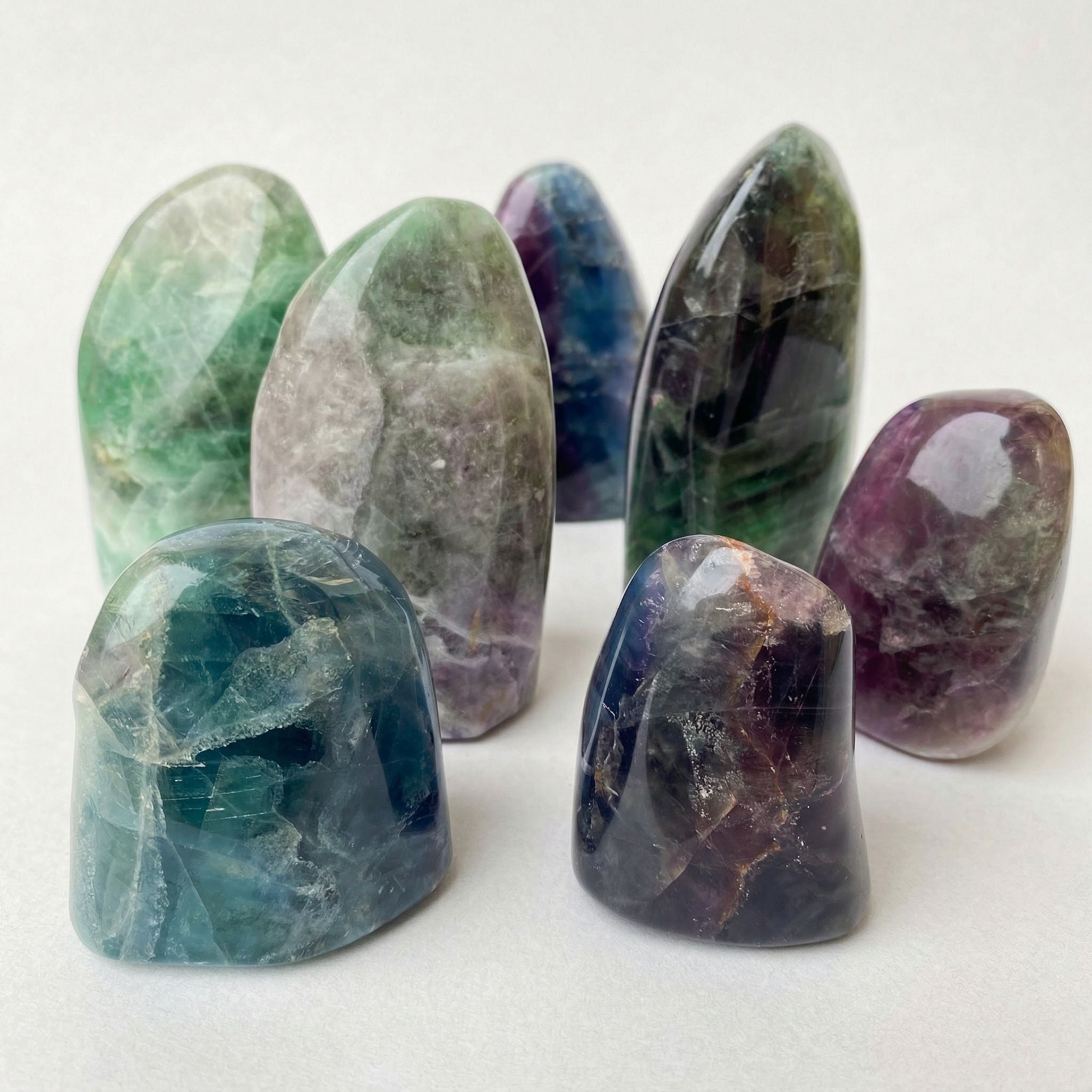 KISTALI FLUORIT mali in veliki