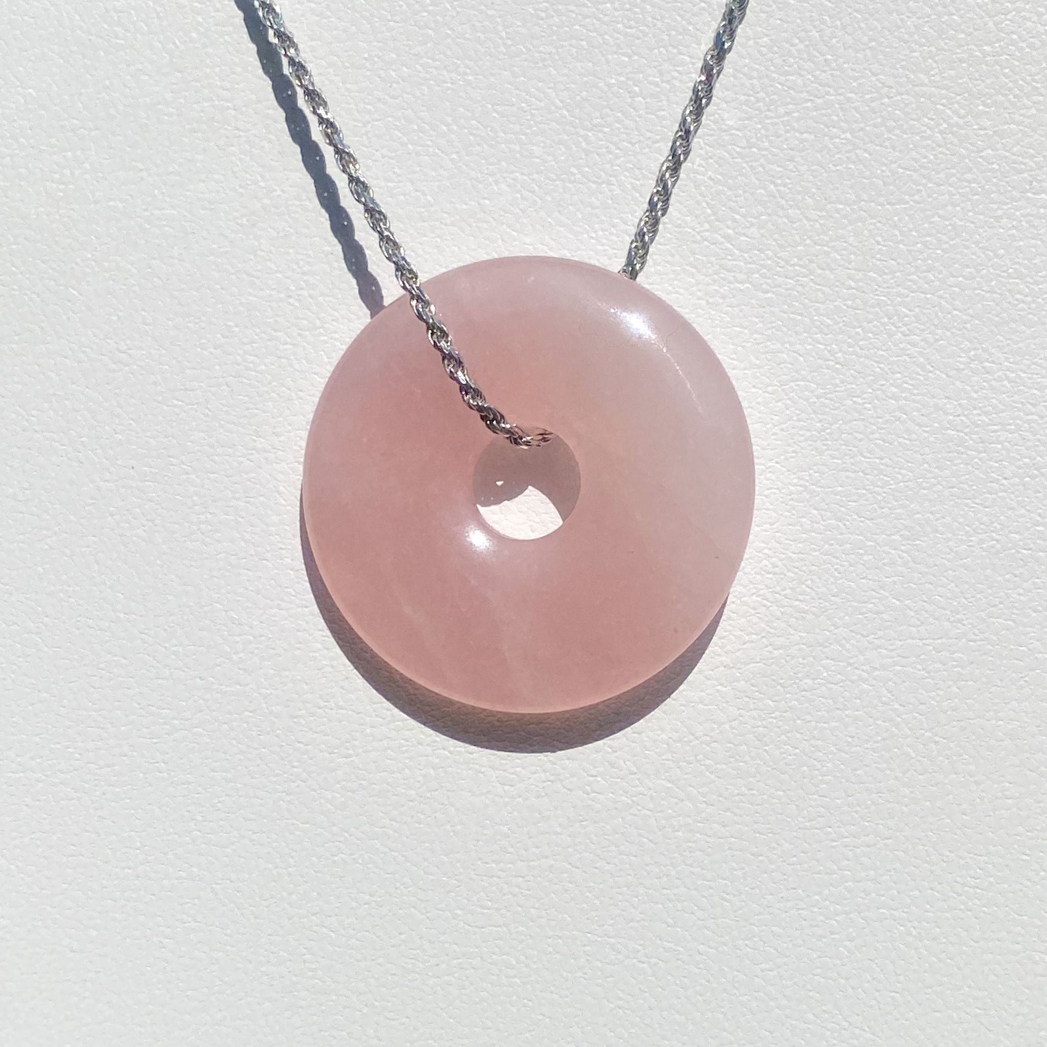 KRISTAL obesek rozevec donut