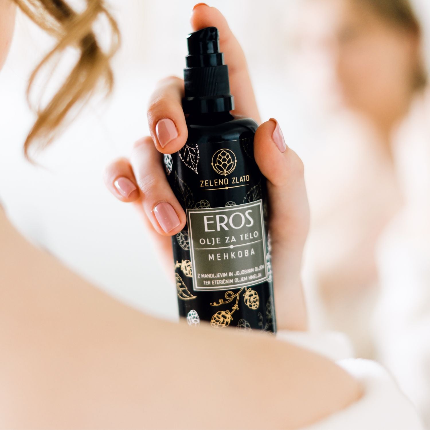 Naravno olje za telo Eros - Mehkoba