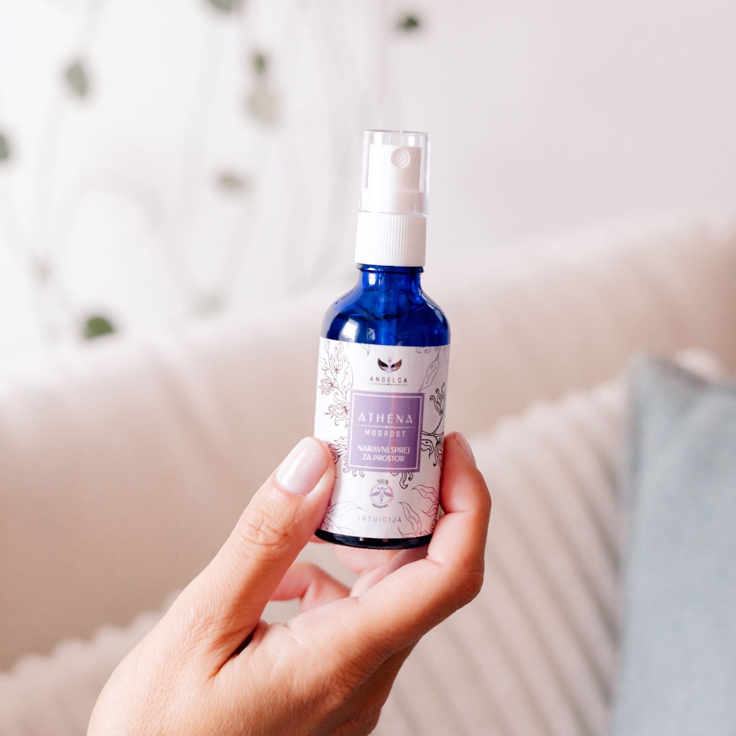 Sprej za auro in prostor Athena - za modrost in intuicijo