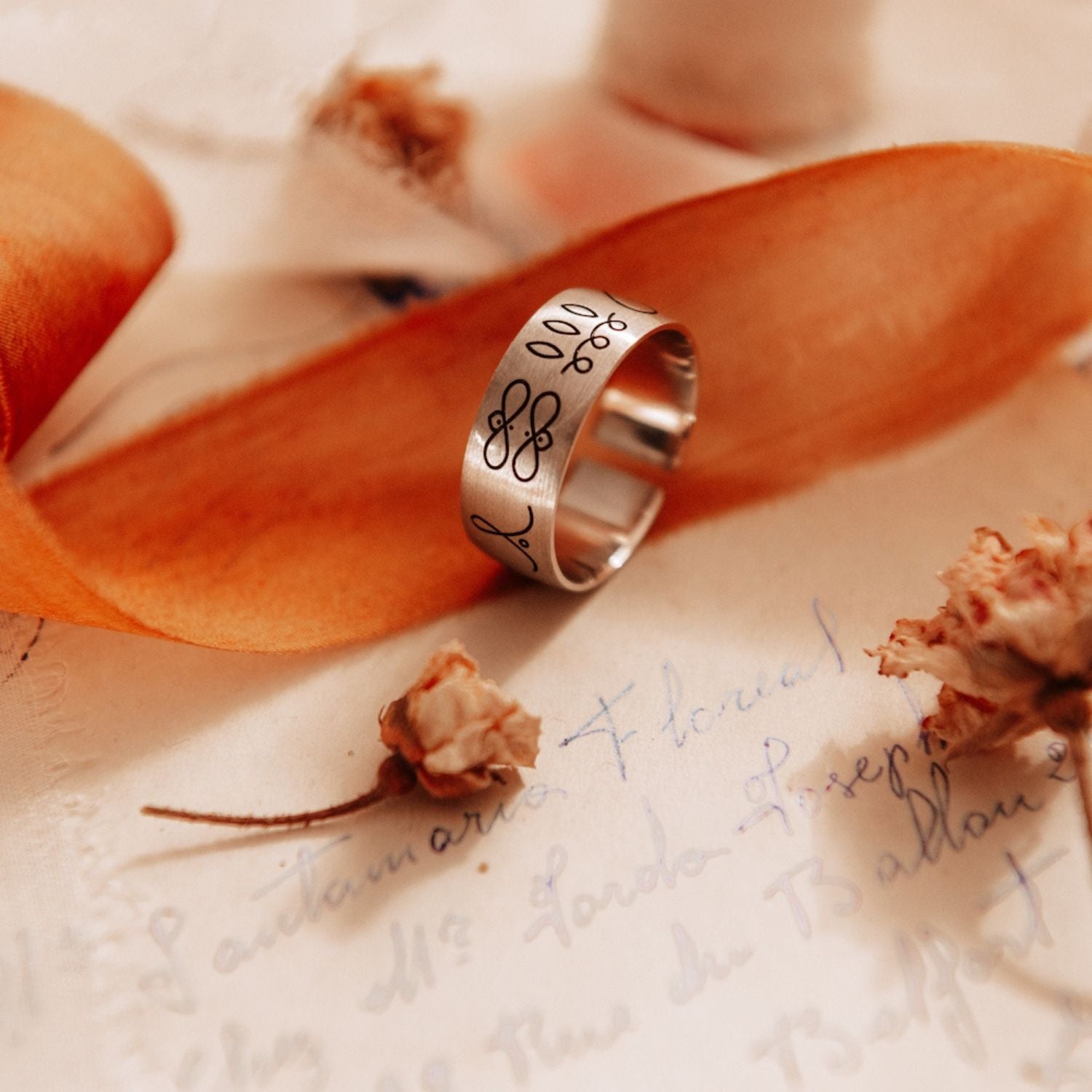 eternity life ring prstan srebrn raztegljiv
