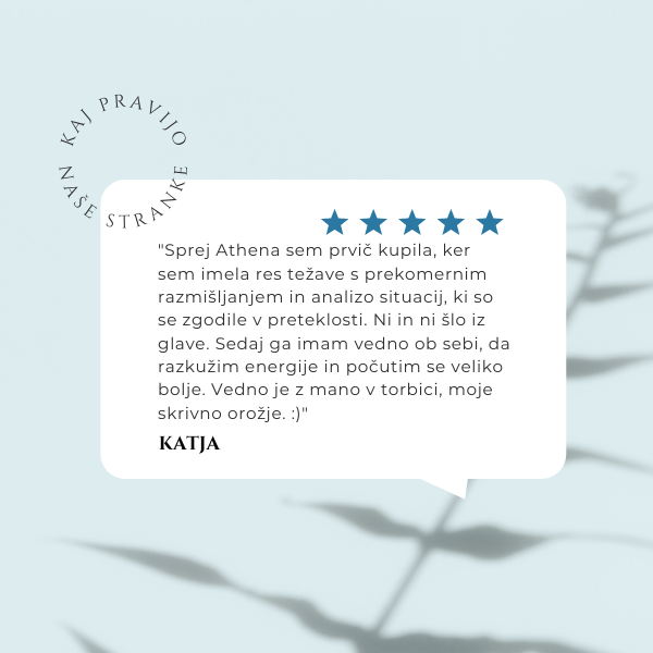 Sprej za auro in prostor Athena - za modrost in intuicijo