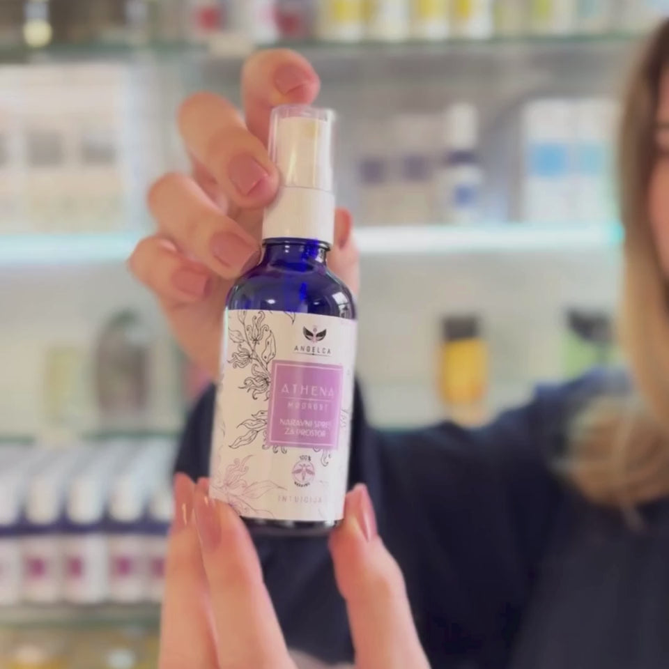 Naloži video: Sprej za auro in prostor Athena - za modrost in intuicijo