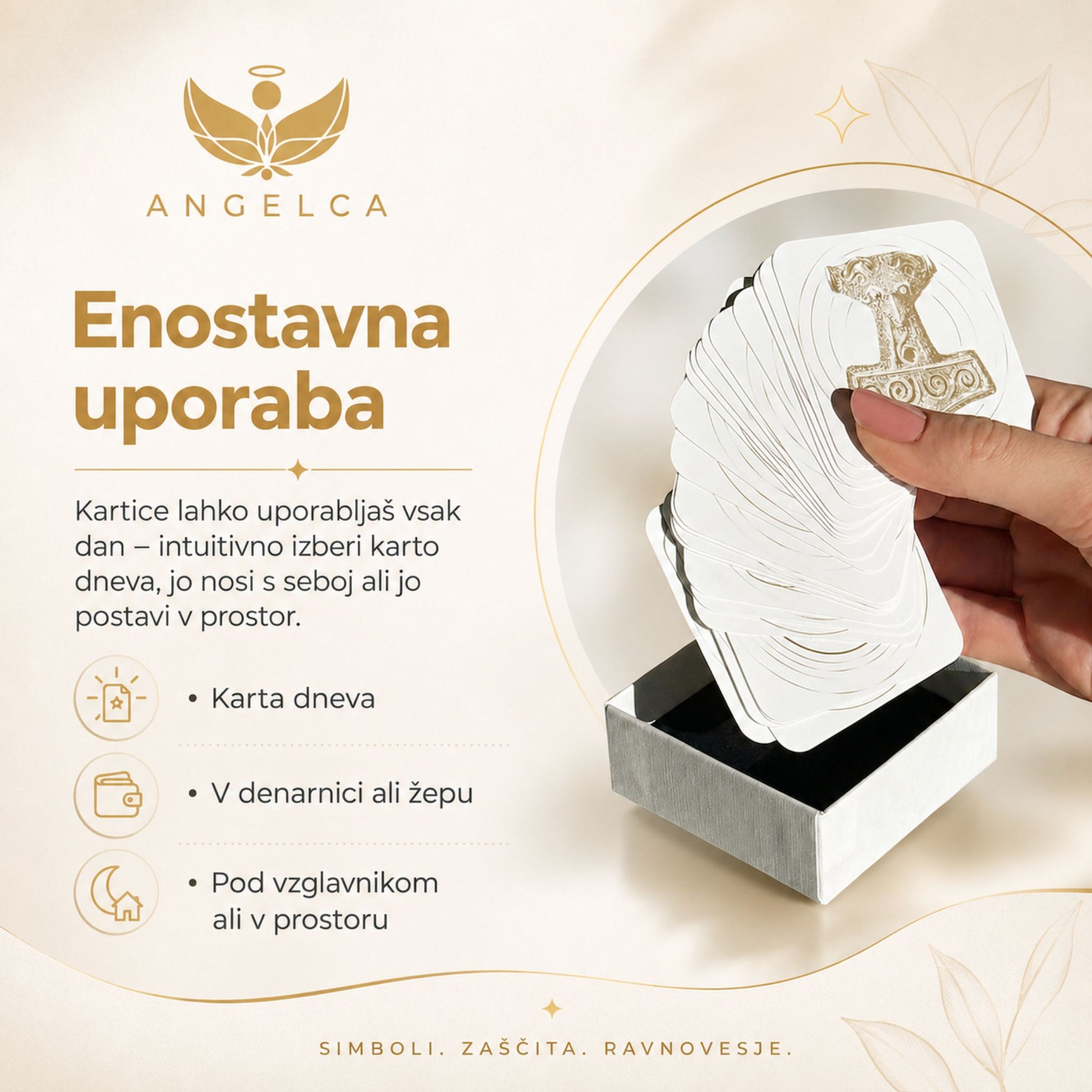 zaščitne kartice uporaba angelca.si